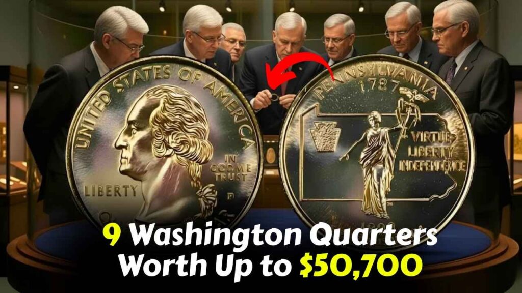 9 Most Valuable Washington Quarters in 2025 – Rare U.S. Coins Worth Up to $50,700